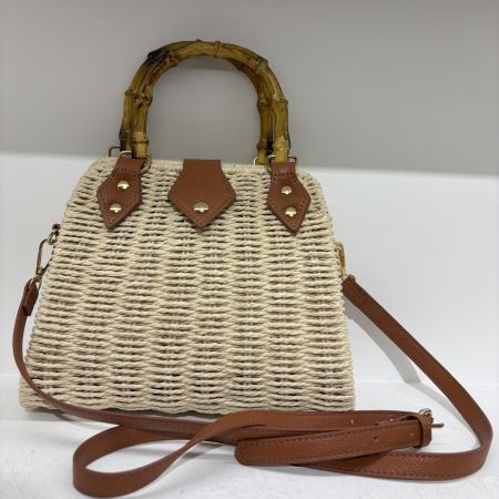 Straw bag
