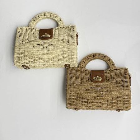 Straw bag for women