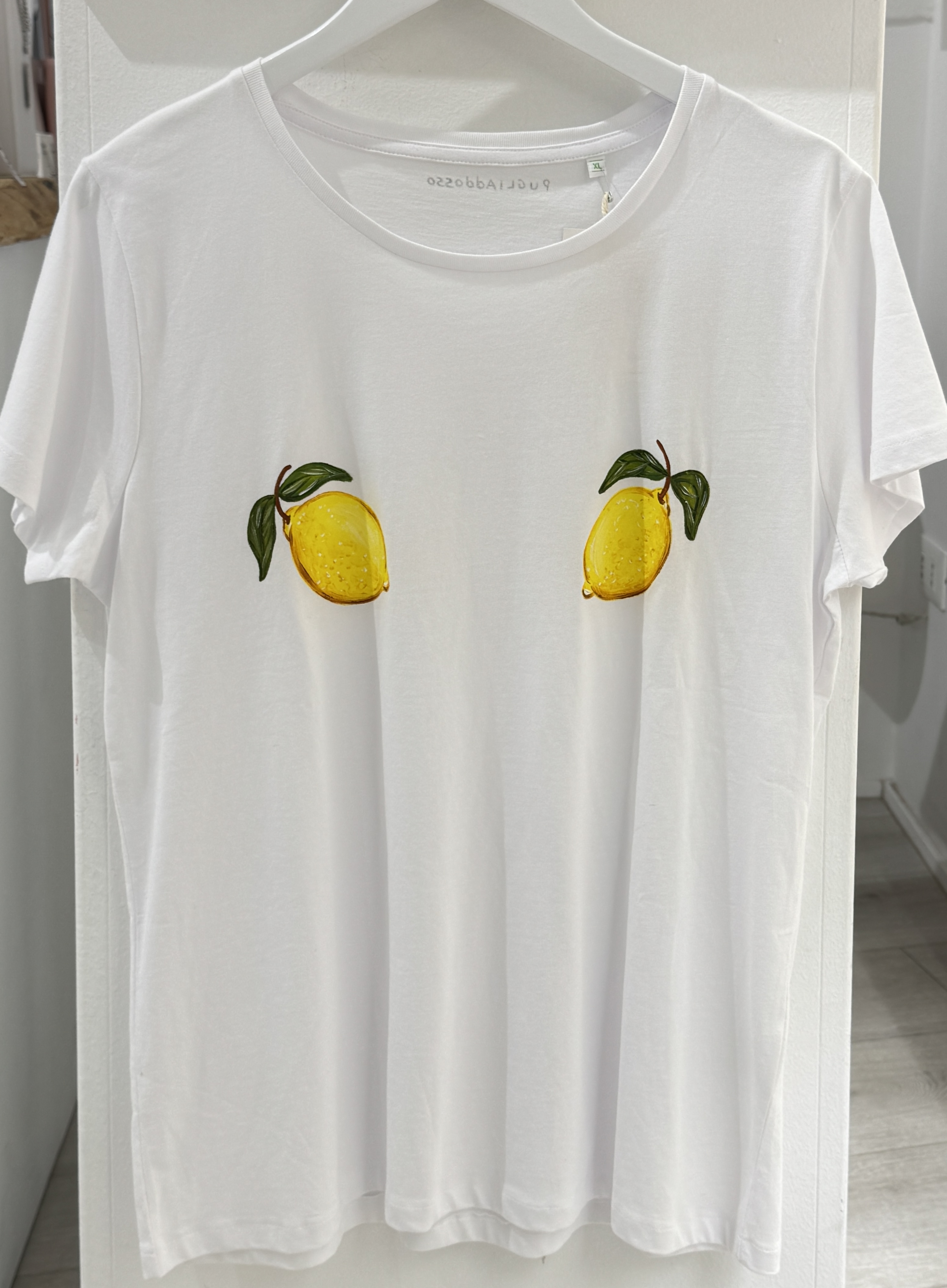 Maglietta dipinta a mano uomo