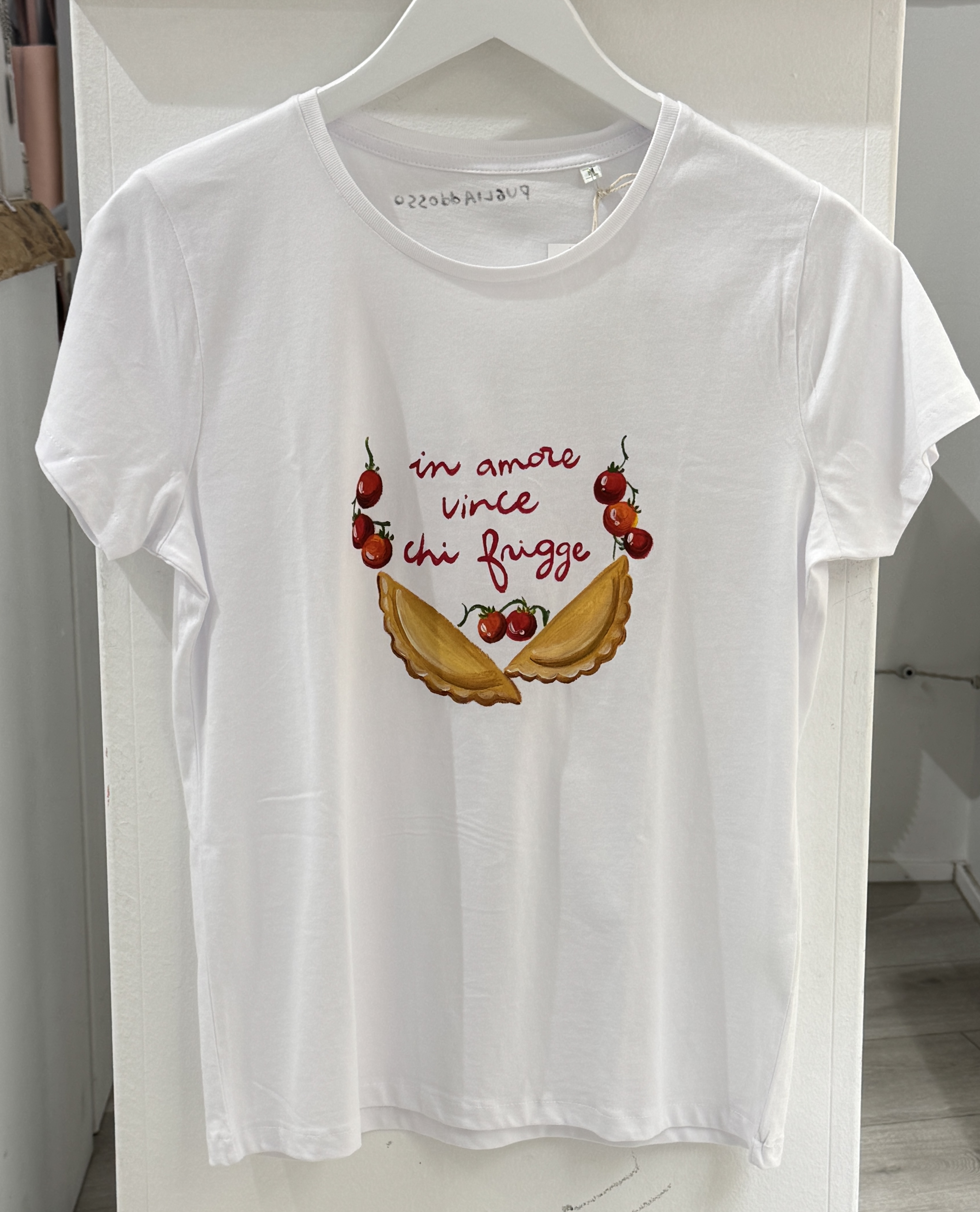 Maglietta dipinta a mano uomo