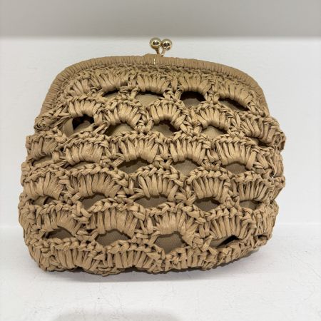 Pochette donna in paglia