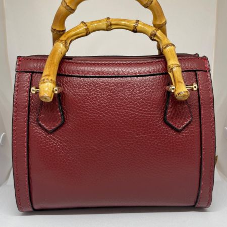 Borsetta intrecciata in pelle donna 