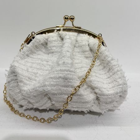 Mini pochette in paglia donna