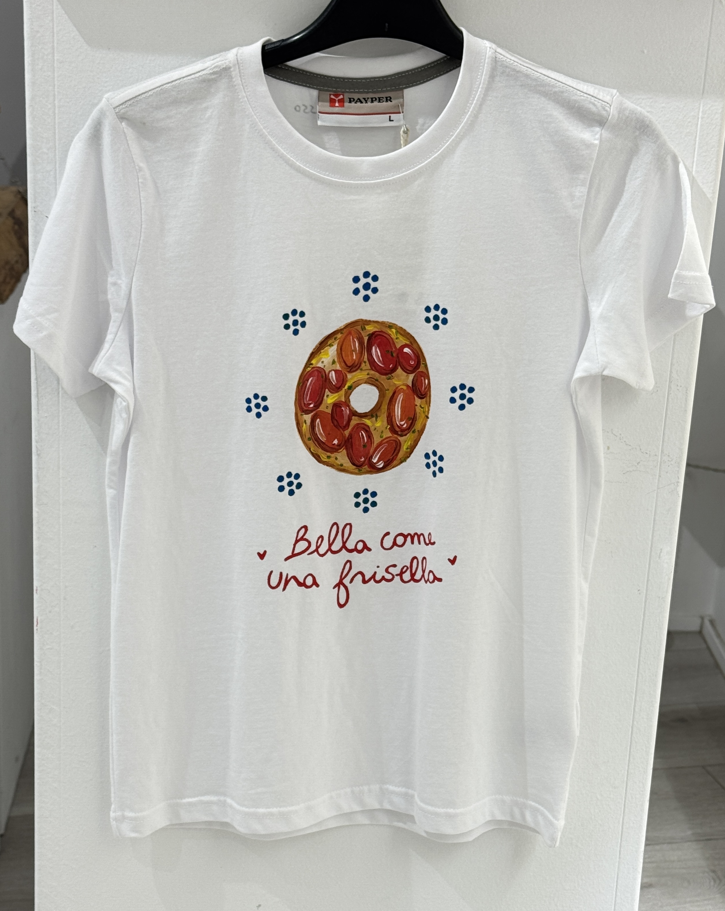 Maglietta dipinta a mano uomo