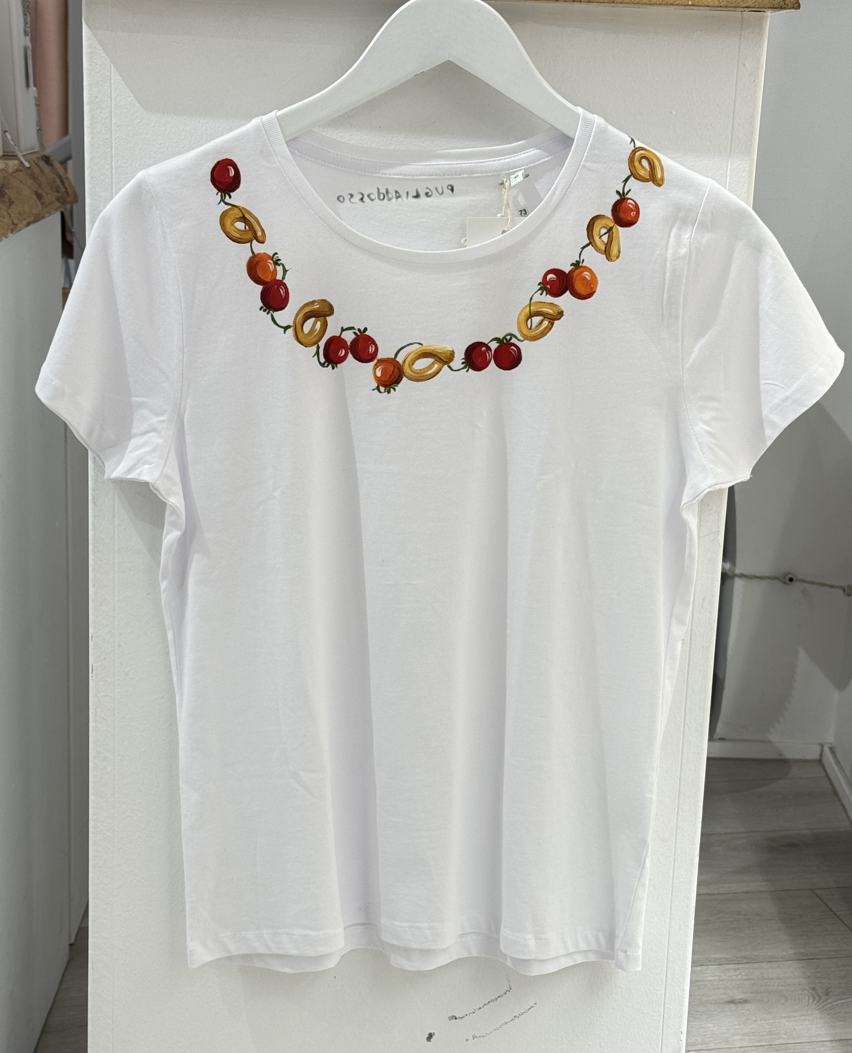 Maglietta dipinta a mano uomo